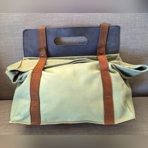 Buttersoft Italian Leather Satchel Purse Marta Ray